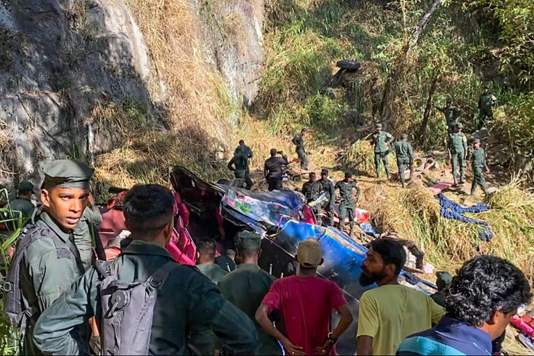 Accident de autobuz soldat cu victime, în Sri Lanka