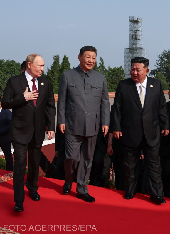 Întâlnire bilaterală între Vladimir Putin şi Kim Jong Un, la Beijing